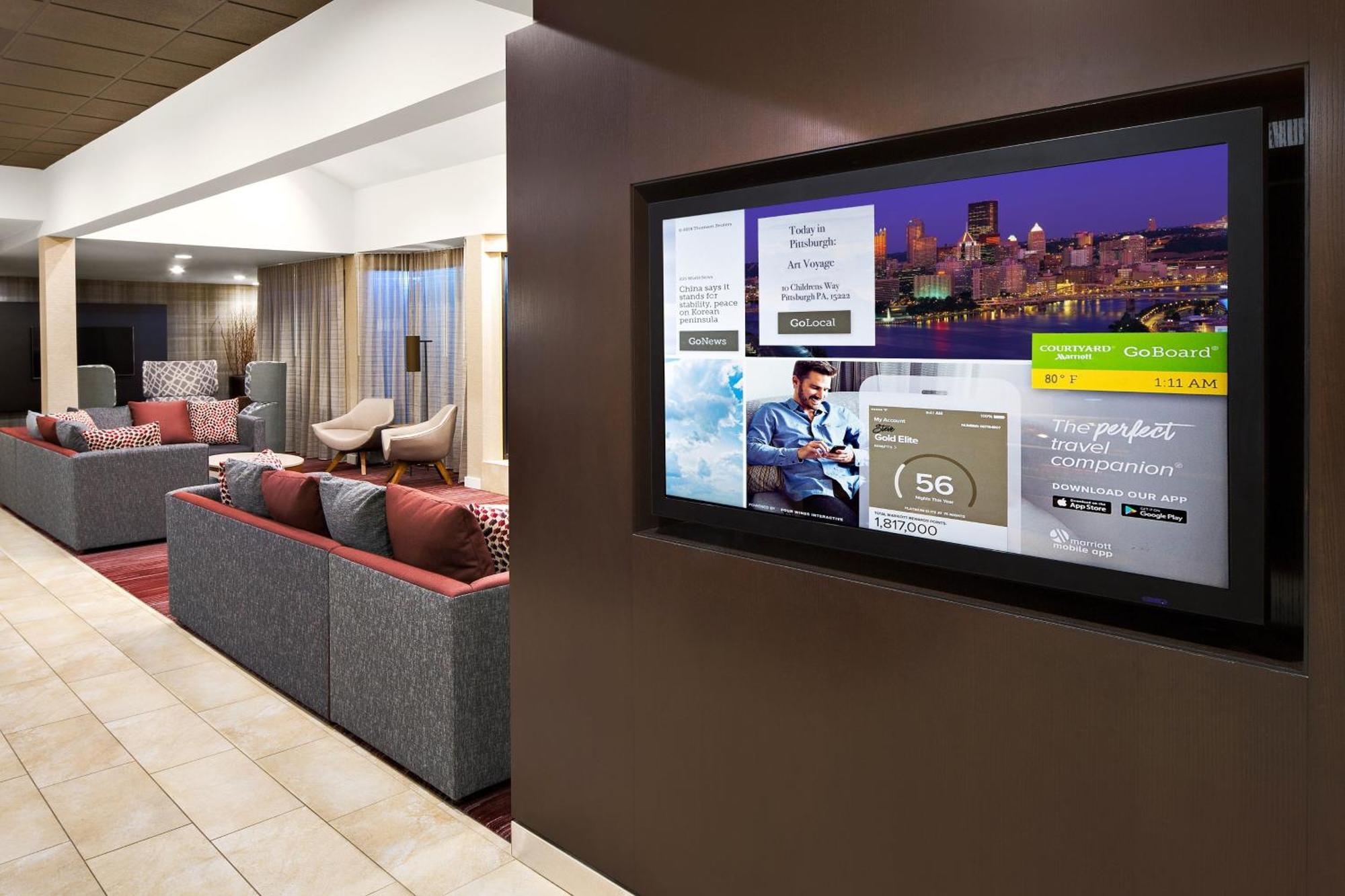 Courtyard By Marriott Pittsburgh Airport Hotel Coraopolis Bagian luar foto